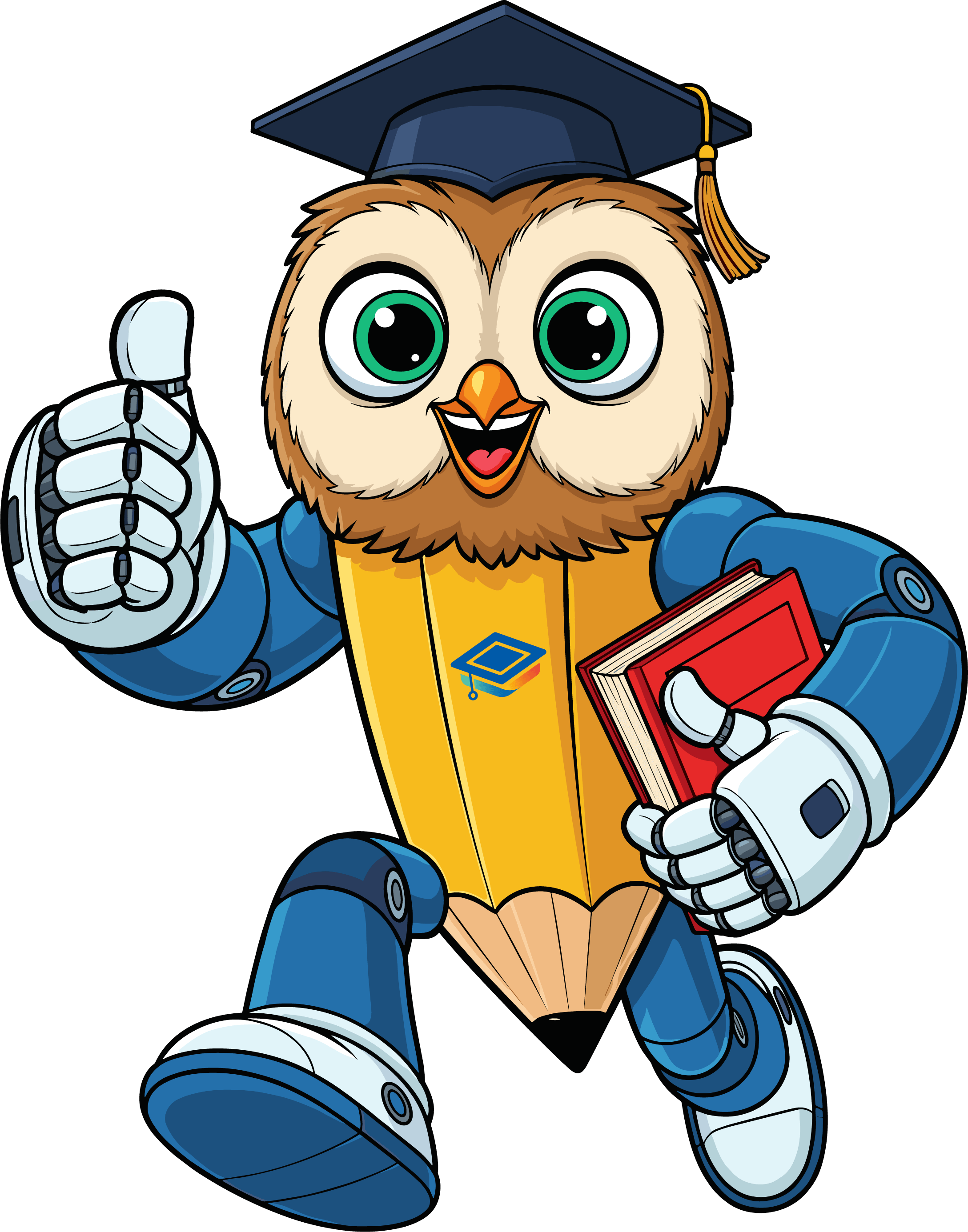 Maskot Eduvizta VIZZO